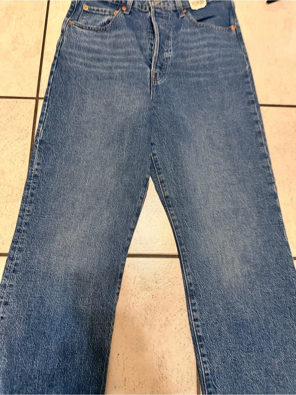 Levi’s RIBCAGE CROPPED BOOTCUT WOMEN'S JEANS High-Rise Straight Leg Women 30 - Picture 6 of 12